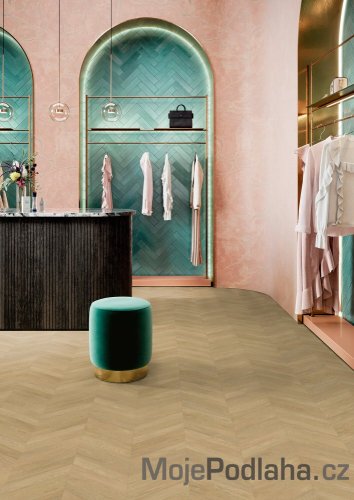 Zátěžová PVC podlaha Gerflor Taralay Impression HOP Compact Rivau Nature
