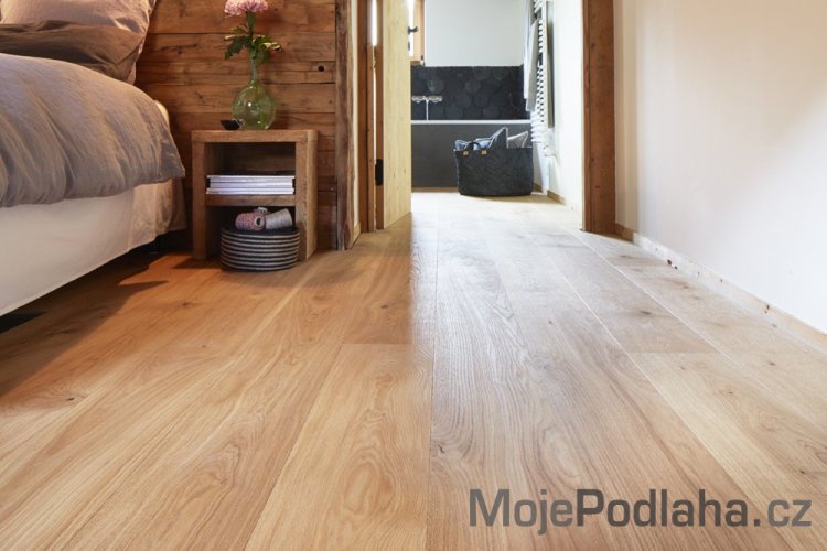 Dvouvrstvá dřevěná podlaha Bauwerk Parkett Villapark Dub (přírodní olej)