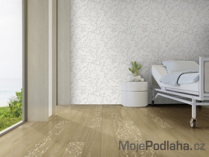 Zátěžová PVC podlaha Gerflor Taralay Impression HOP Compact Habana 3D Blossom