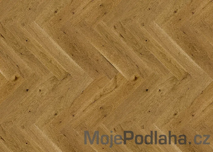 Třívrstvá dřevěná podlaha Floor Forever Dub Fishbone Piano