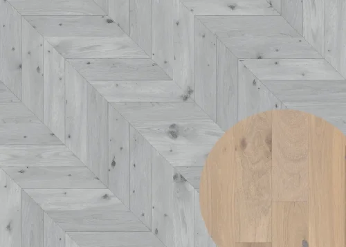 Třívrstvá dřevěná podlaha Esco 021N Extra White
