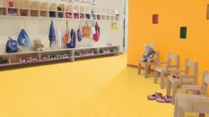 Eko vinylová podlaha lepená Wineo Purline 1500 Roll Chip Honey Mustard
