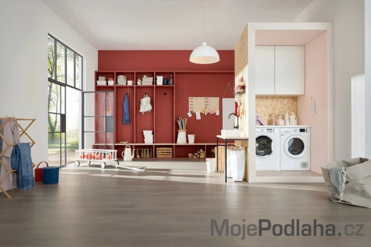 Eko plovoucí vinylová podlaha Wineo Purline 1000 wood XL Calm Oak Ash