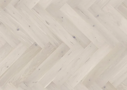 Třívrstvá dřevěná podlaha Barlinek Dub Cappuccino Herringbone 130