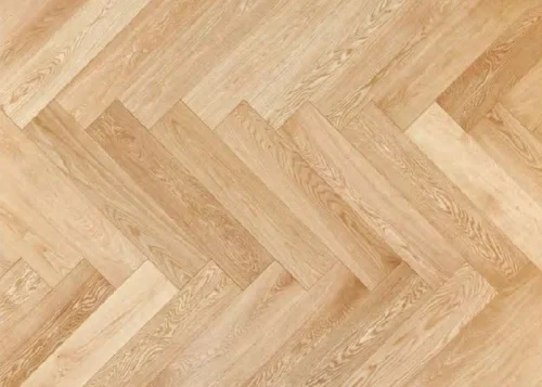 Třívrstvá dřevěná podlaha Becco Herringbone Přírodní