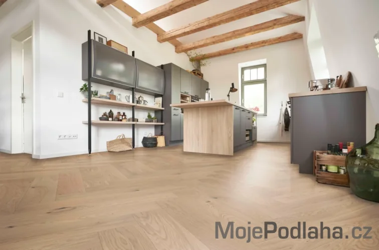 Třívrstvá dřevěná podlaha KPP Dub Chambord