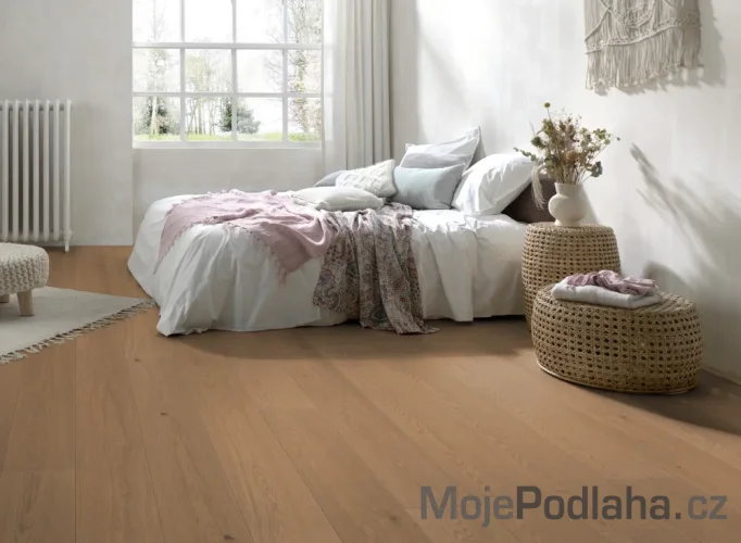 Dýhovaná dřevěná podlaha ParKy Summit Sahara Oak Rustic Light