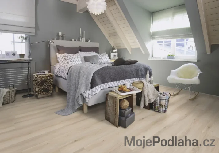 Plovoucí vinylová podlaha KPP Home Click HDF Kalahari Oak Beige