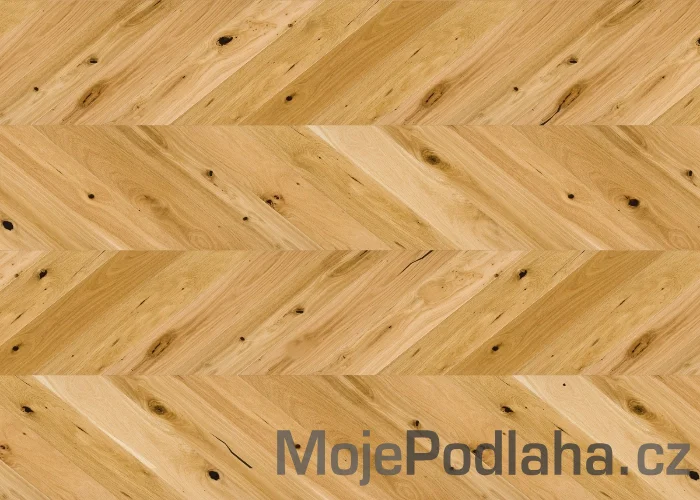 Třívrstvá dřevěná podlaha Barlinek Dub Raisins Chevron 130